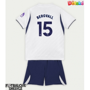 Tottenham Hotspur Lucas Bergvall #15 Dětské Domácí dres komplet 2026-27 Krátký Rukáv (+ trenýrky)